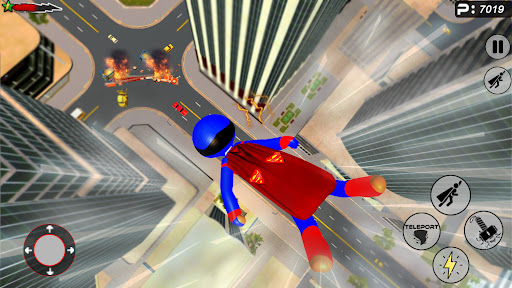 Flying Superhero City Mission