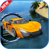 Water Surfing  -  Car Driving 3D icon