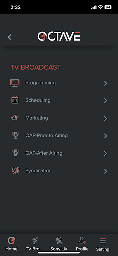 Octave Music Search Screen 3