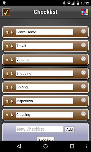 Checklist Lite Screen 3