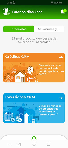 CPM Móvil Plus Screen 2