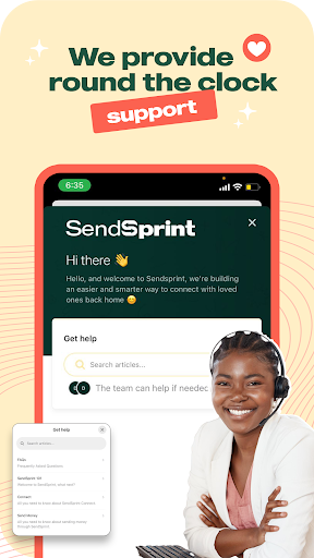 SendSprint Screen 3