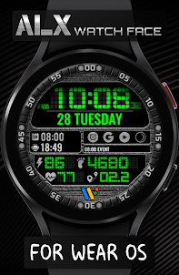 ALX06 LCD Watch Face