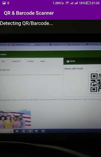 QR and Barcode Scanner - Android