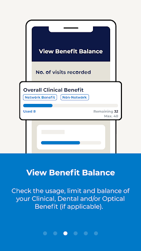 myBupa Screen 3