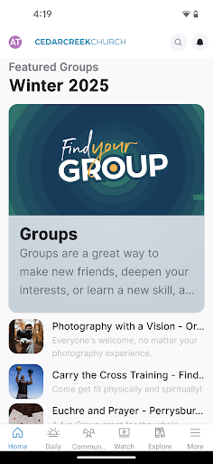 CedarCreek Church App Screenshot 2 - AppWisp.com