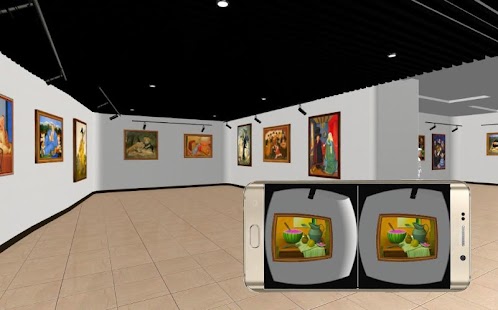 VR International Art Gallery Screenshot