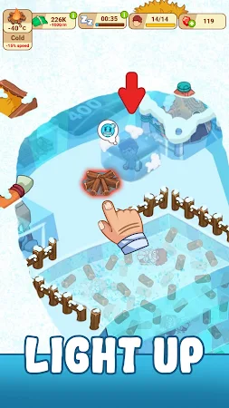 Game screenshot Icy Village: Survival Idle mod apk