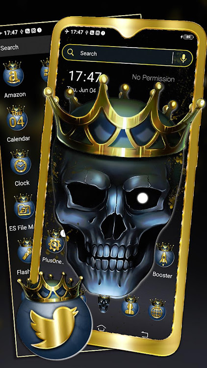 Skull King Launcher Theme - 1.1.3 - (Android)