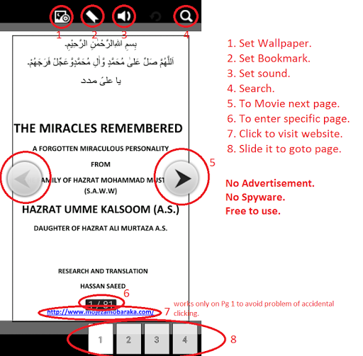 Miracles Remembered Kalsoom as Screen 2