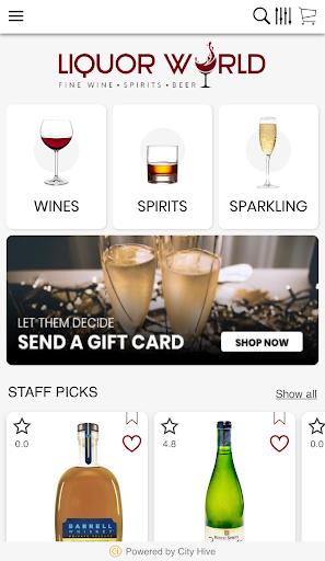 Liquor World Screen 2