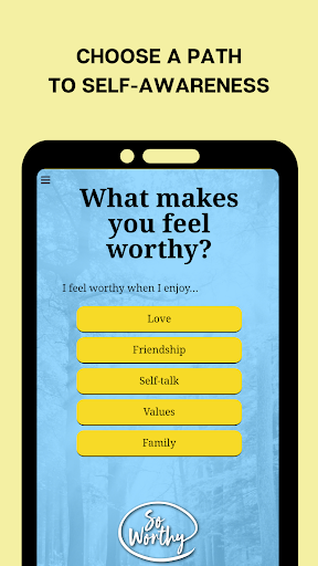 Android application So Worthy screenshort