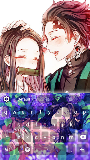 Nezuko Keyboard Theme Screenshot 3 - AppWisp.com