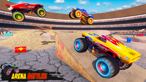 Monster Truck Stunt Game Screen 2