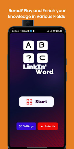 Android application LinkinWords screenshort