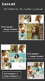 Collage Maker (Layout Grid) - Ekran görüntüsü