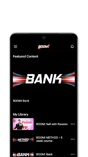 Android application BOOM! Sales screenshort