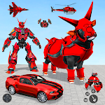 Cover Image of Download Bull Robot Car Transform Game 2.0 APK