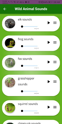 Animal sounds of all kinds Screen 3
