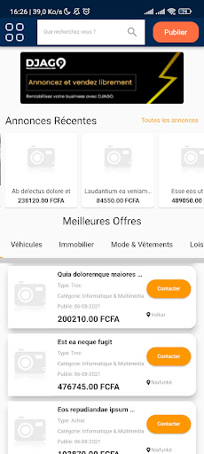 Djago - Annonces gratuites Screen 2