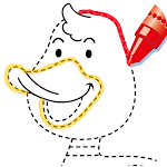Cover Image of Download Trace And Color Game For Kids  APK