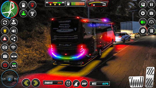 真實巴士模擬器遊戲3D