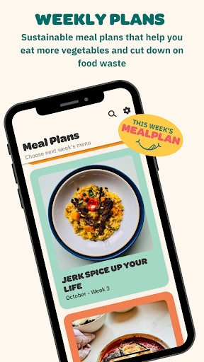 Feeds - Sustainable Meal Plans Screen 2