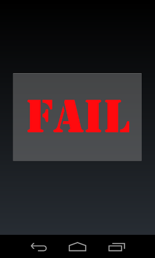Android application EpicFailWidget screenshort