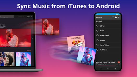 iSyncr: iTunes to Android 7.0.0 APK + Mod (Free purchase / Unlocked / Pro / Full) for Android