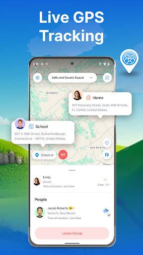 Screenshot of Locate Us: Location Tracker