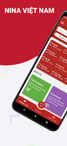 Android application NINA screenshort