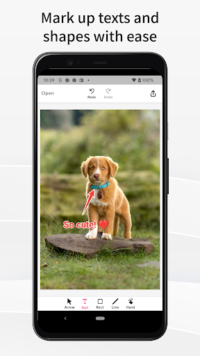 Android application Annon - Mark up and share. screenshort