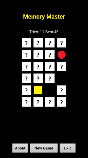 Memory Master Screen 2