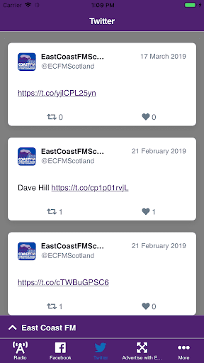 EastCoastFM Screen 3