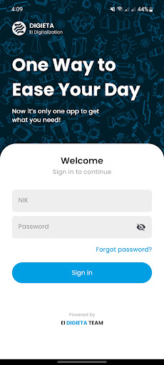 Digieta - EI Digitalization Screen 3