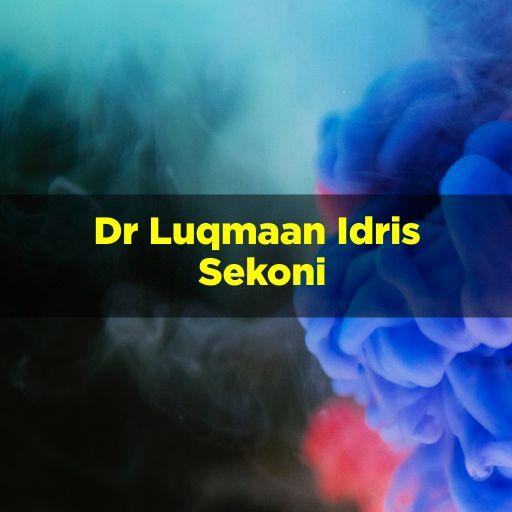 Dr Luqmaan Idris Sekoni dawahB  Icon