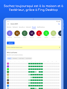 Fing - Outils réseau Capture d'écran