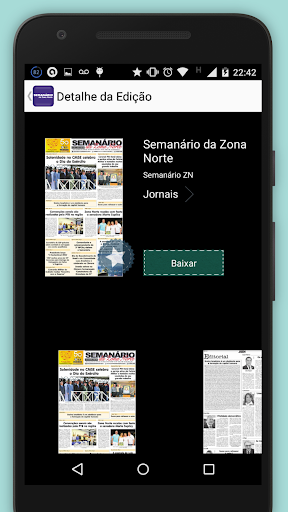 Jornal Semanário da Zona Norte Screen 2