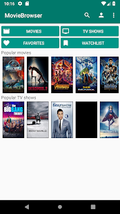 Movie Browser - Movie list banner