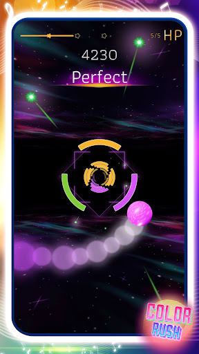 Android application Color Rush: Smash Rhythm screenshort