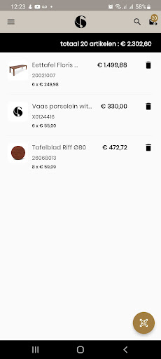 Android application Gert Snel screenshort