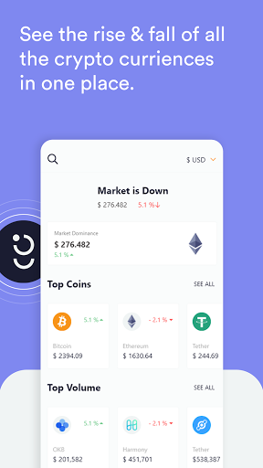 Android application Granthi - Crypto Price & Data screenshort