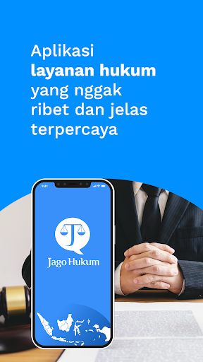 Android application Jago Hukum screenshort