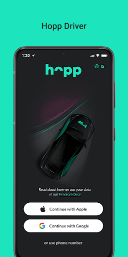 Hopp Taxi Driver Screen 3