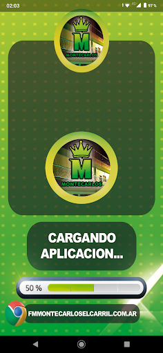 Android application Fm Montecarlos El Carril screenshort