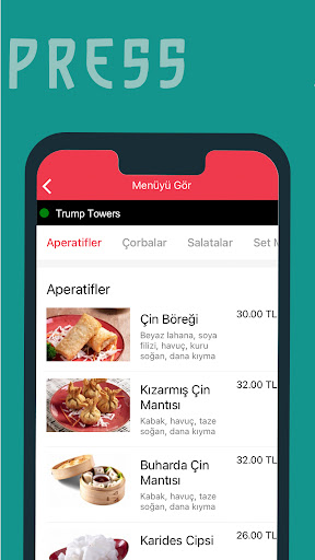 Chinese & Sushi Express Screen 3