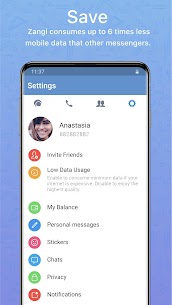 Zangi Messenger MOD APK (Premium Unlocked) 4