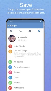 Zangi Messenger Screenshot