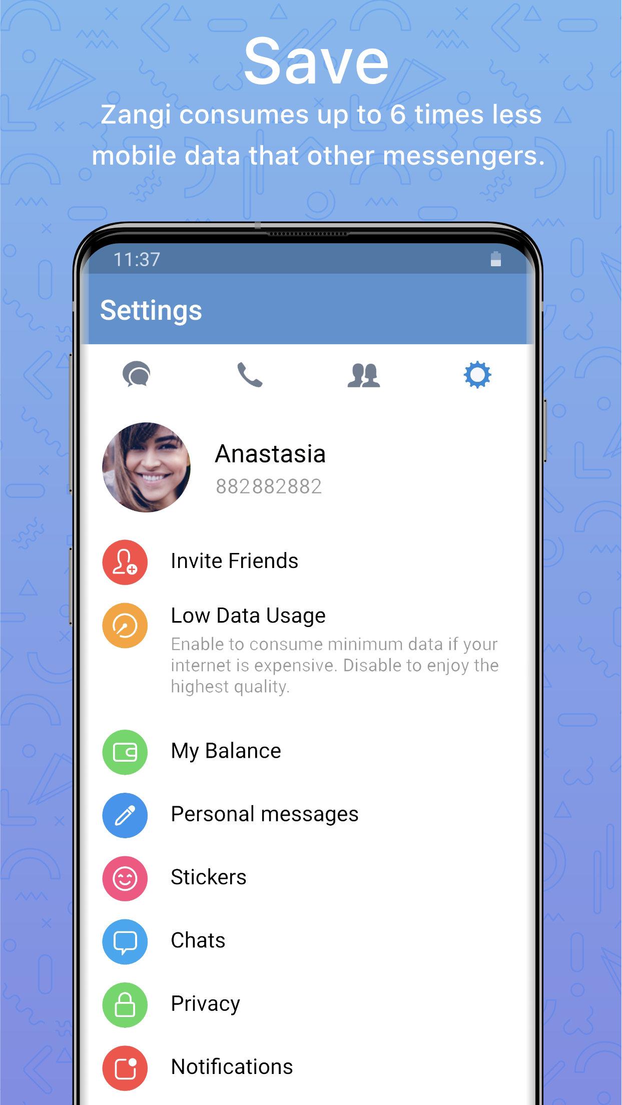 Blue WhatsApp Plus v17.35 APK Download Latest Version