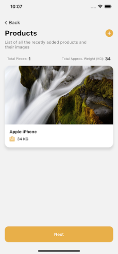 Yes Express Services Screen 3